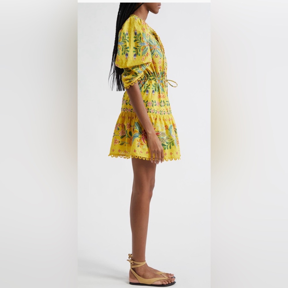 FARM Rio Delicate Flowers Cotton Dress - Picture 3 of 9